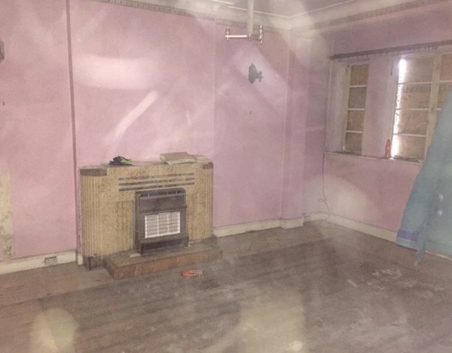 fireplace before refurbishment london